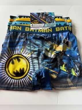 New boys size 10 Batman boxer briefs 4 pack